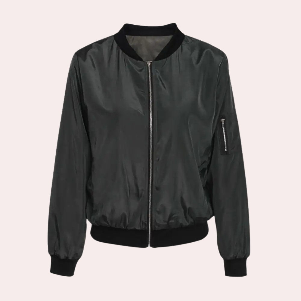 Veste d'automne pour femme | Confortable et élégante | Noir, Vert, Rouge
