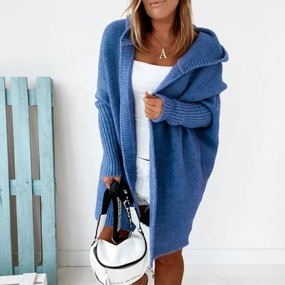 Cardigan femme | Doux, à capuche, manches longues
