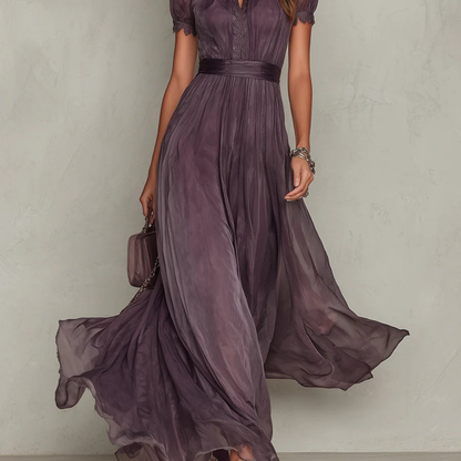 Maksimekko | Dentelle élégante, robe en mousseline | Robe longue festive