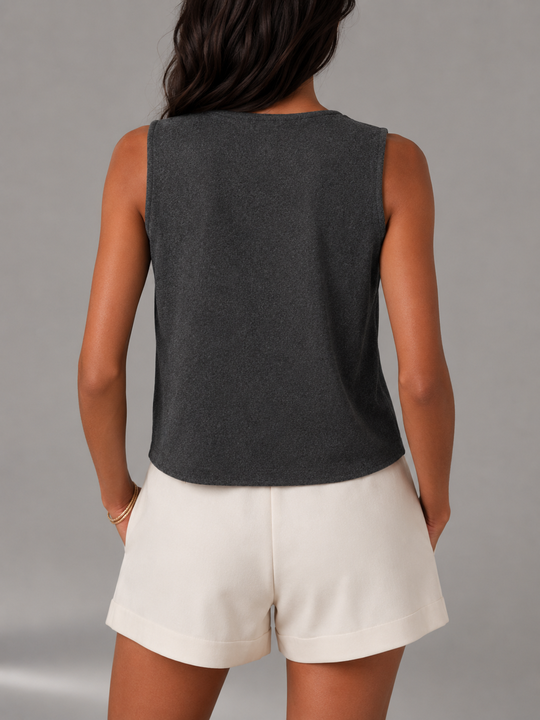 Gilet de maille femme | Encolure V, boutonné | Automne