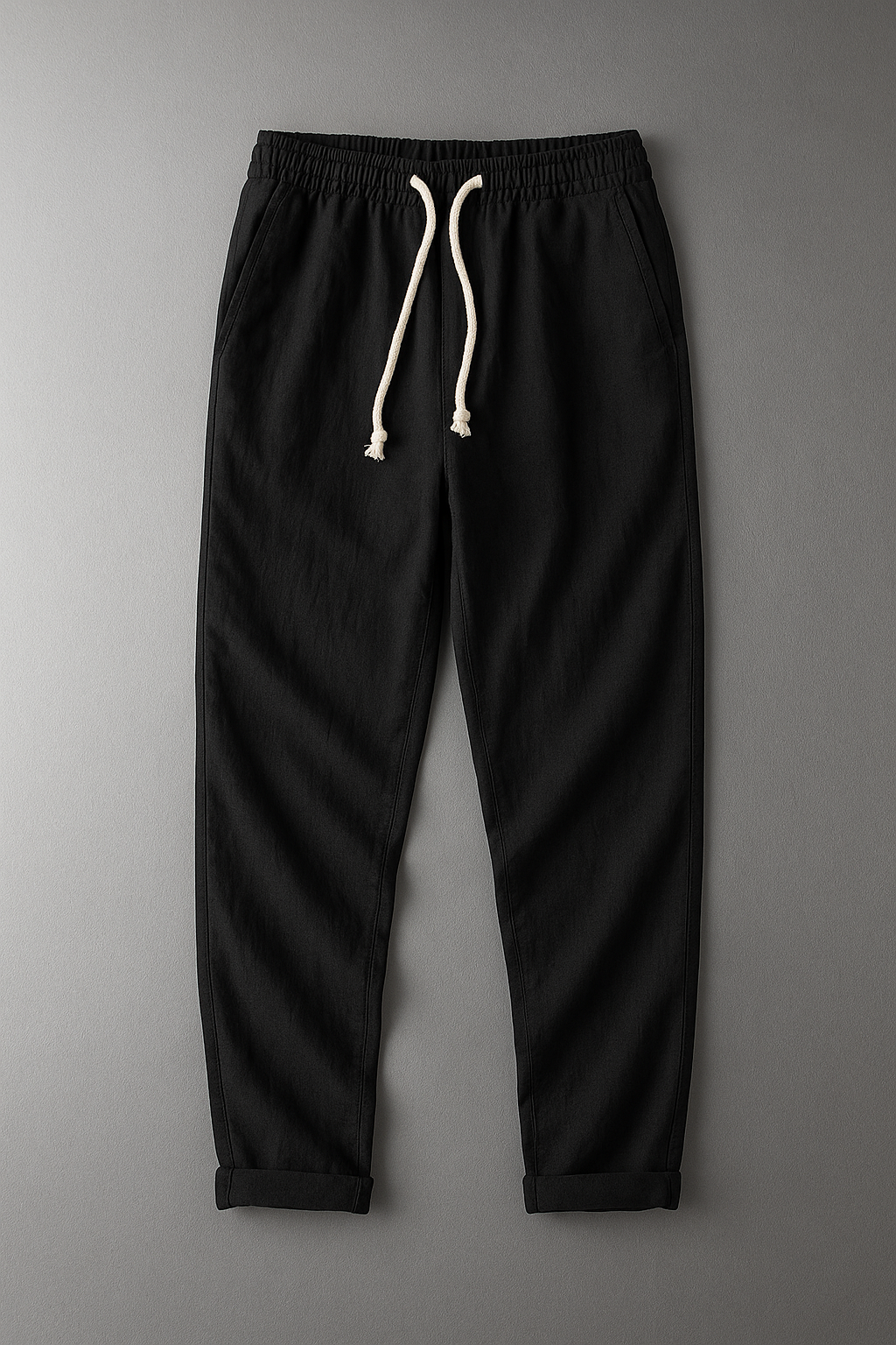 Pantalon en lin | Respirant, Coupe épurée | Crème, Beige, Bleu