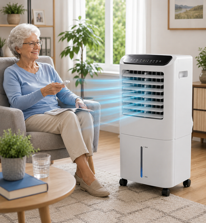 Faline | Climatiseur senior sans tuyau d'évacuation – Refroidisseur d'air XXXL