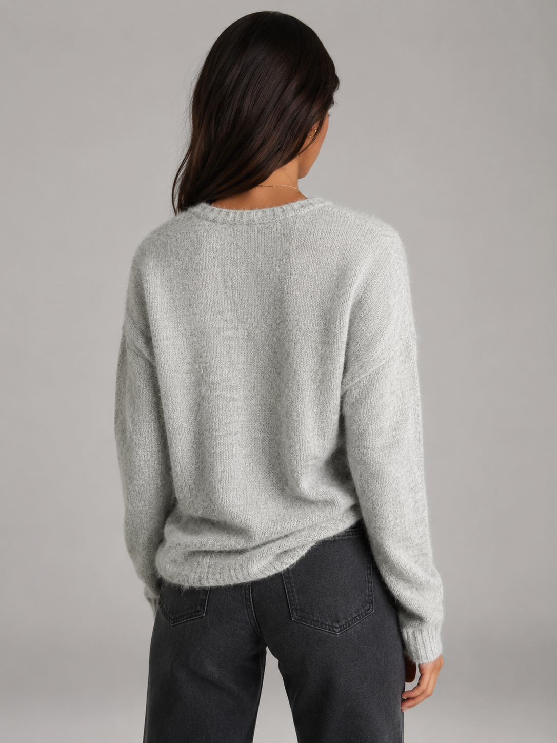 Cardigan Femme | Tricot Doux, Boutonné | Gris, Blanc, Multicolore