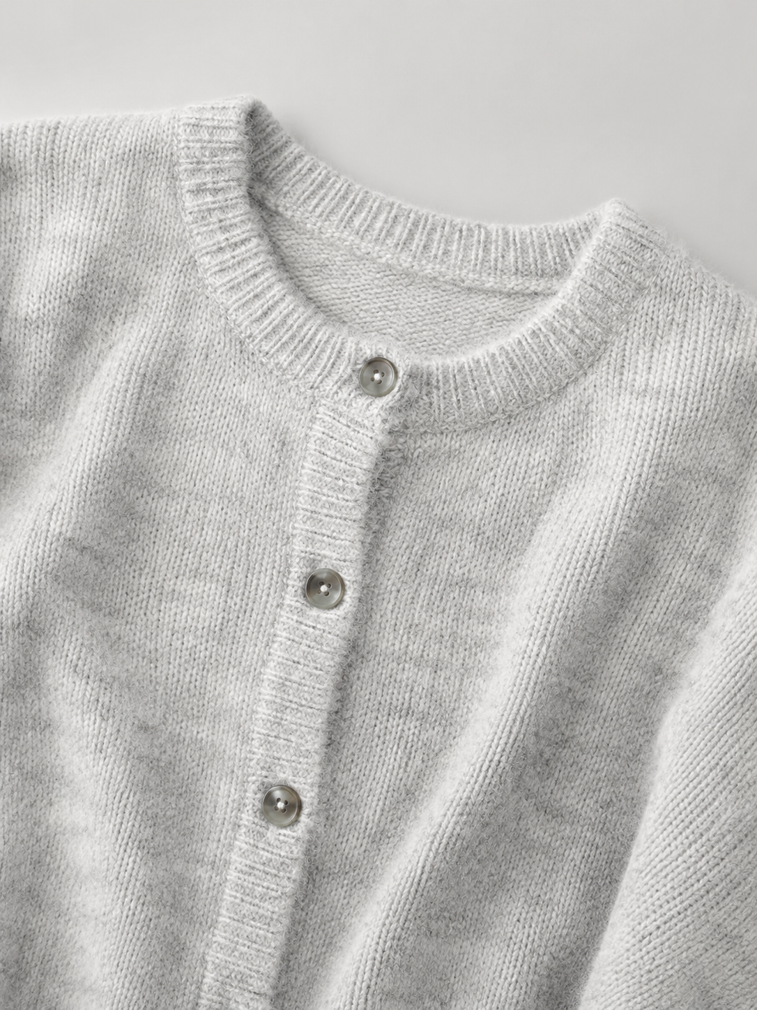 Cardigan Femme | Tricot Doux, Boutonné | Gris, Blanc, Multicolore