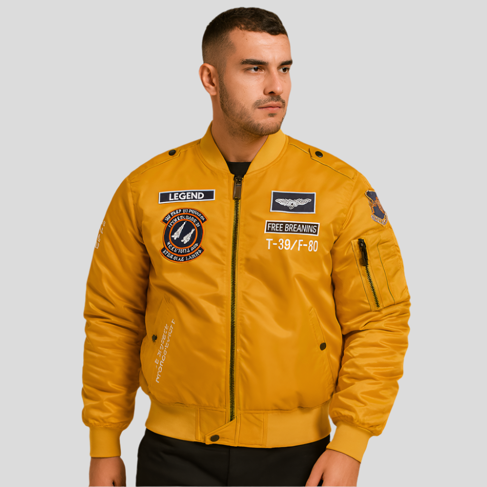 Veste bomber décontractée pour hommes - confortable - élégante - durable