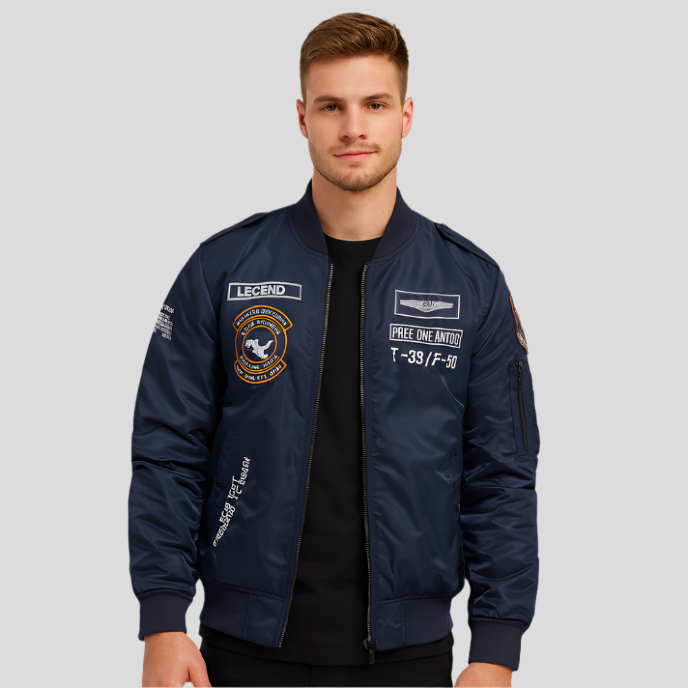 Veste bomber décontractée pour hommes - confortable - élégante - durable