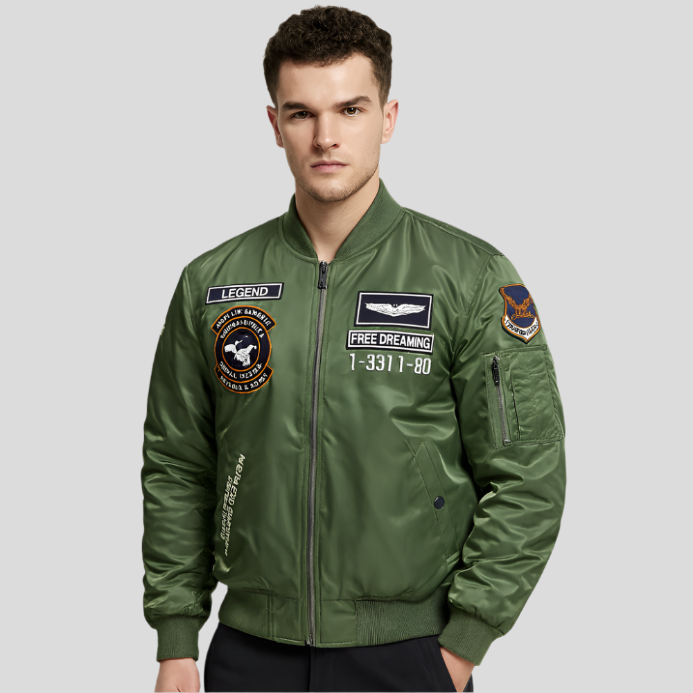 Veste bomber décontractée pour hommes - confortable - élégante - durable