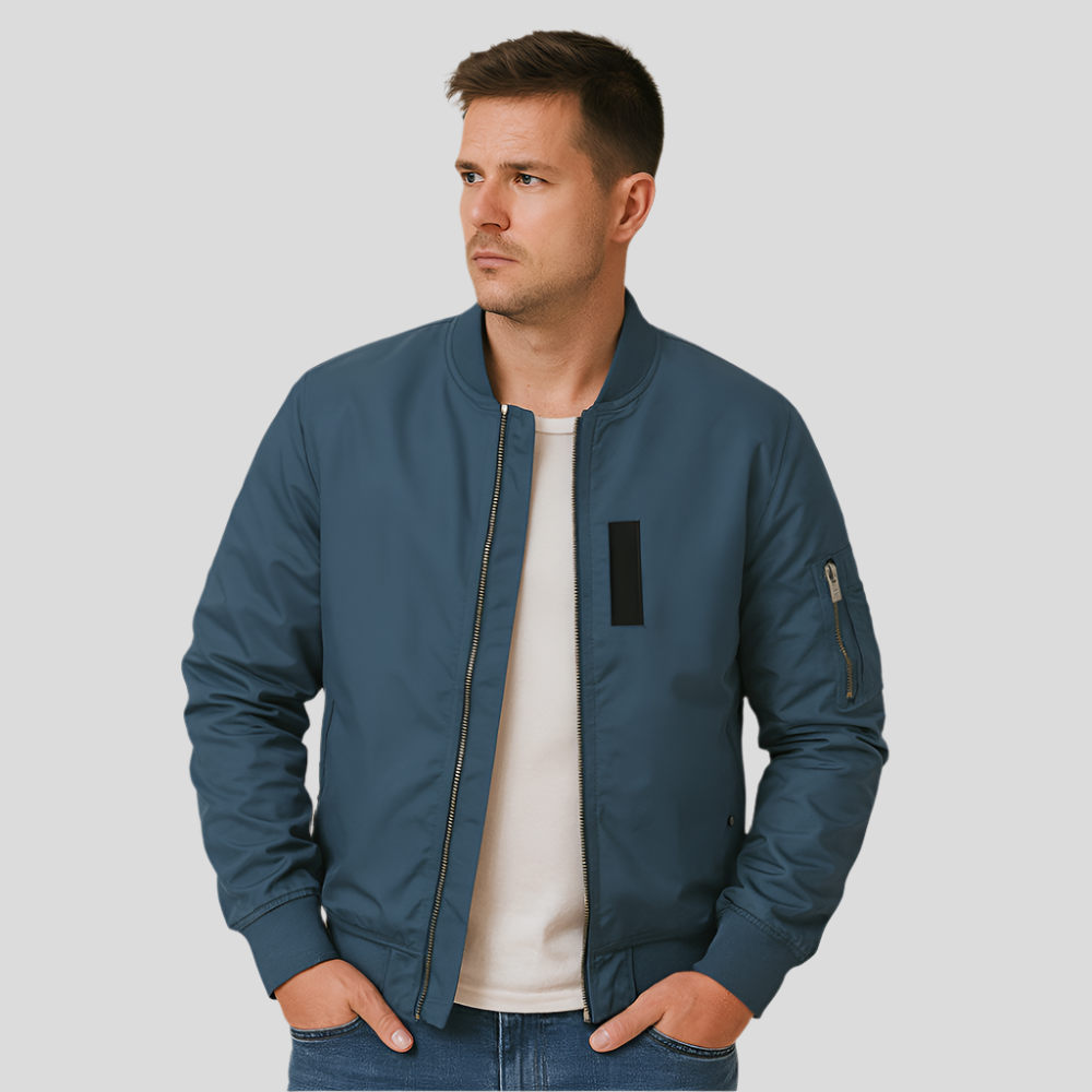Veste Bomber pour Hommes 2025 - Confortable - Stylée - Respirante