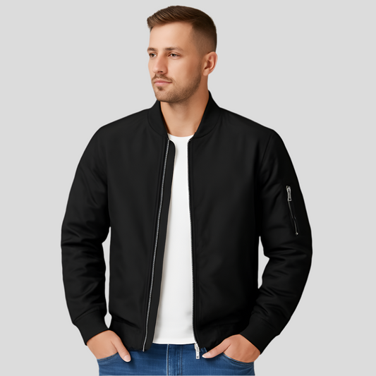 Veste Bomber pour Hommes 2025 - Confortable - Stylée - Respirante