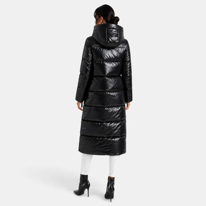 Manteau femme imperméable hiver | Parka longue, capuche | Rembourré