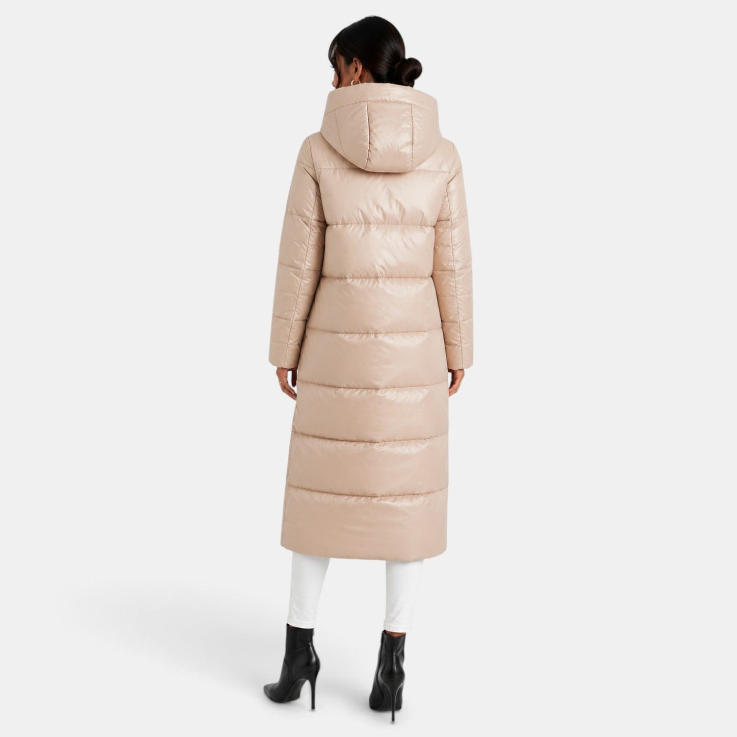 Manteau femme imperméable hiver | Parka longue, capuche | Rembourré