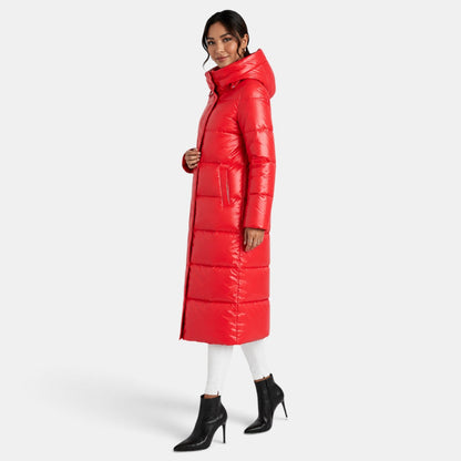 Manteau femme imperméable hiver | Parka longue, capuche | Rembourré