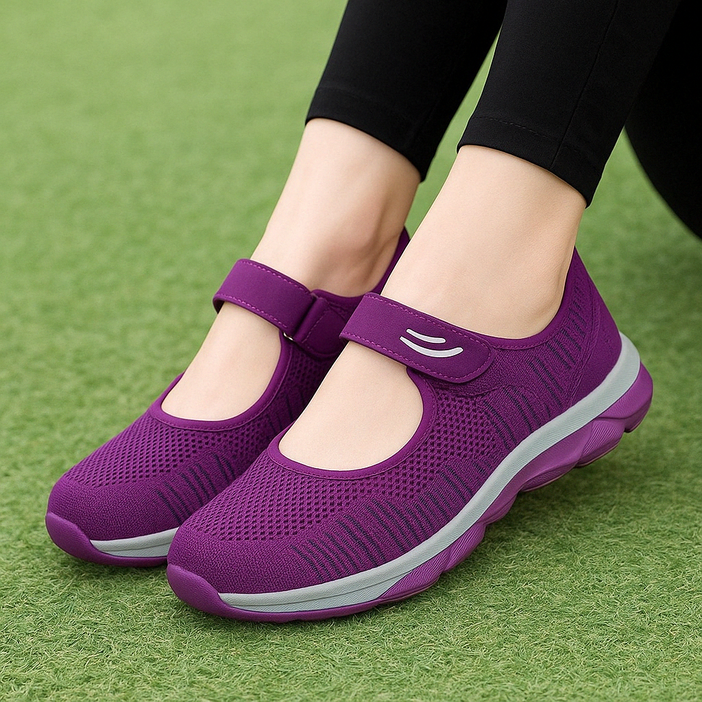 Espadrilles Femme - Velcro - Orthopédique & Respirantes-CHAUSSURES ORTHOPÉDIQUES-PARIS FEMME