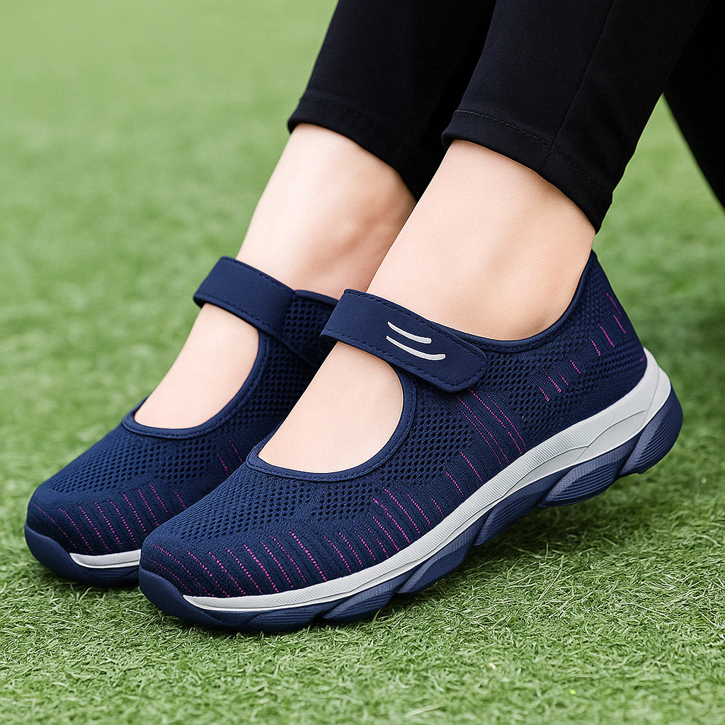 Espadrilles Femme - Velcro - Orthopédique & Respirantes-CHAUSSURES ORTHOPÉDIQUES-PARIS FEMME