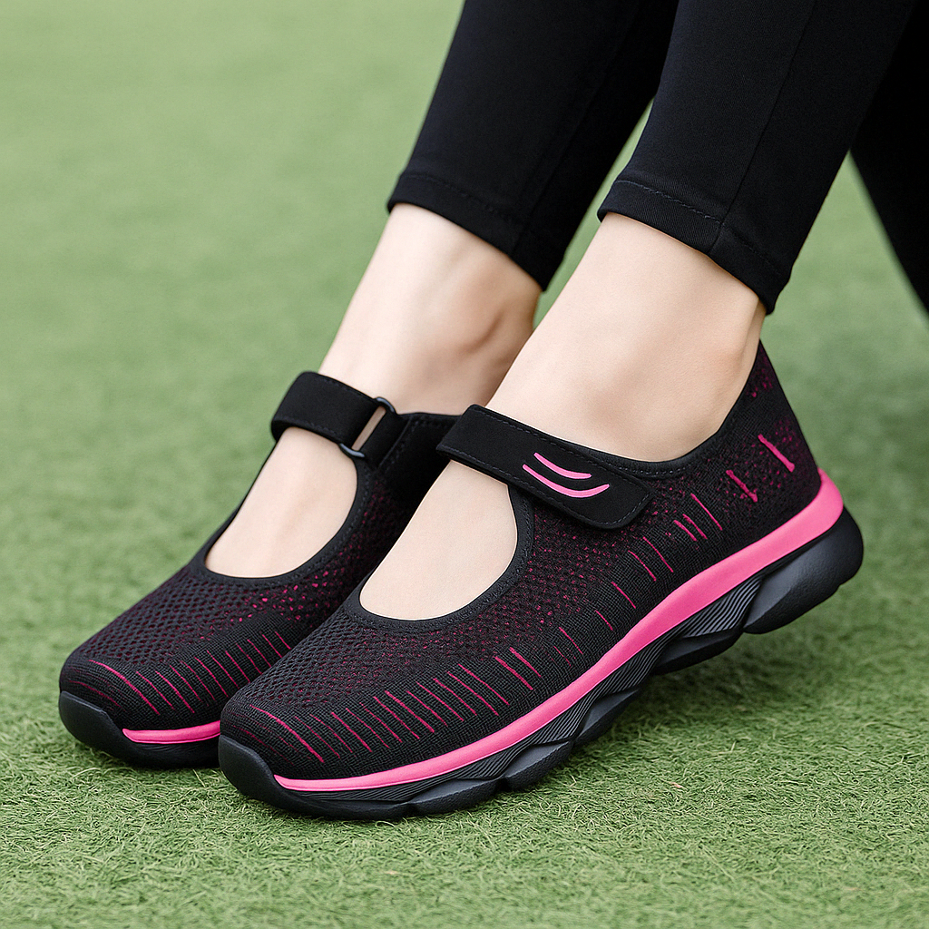 Espadrilles Femme - Velcro - Orthopédique & Respirantes-CHAUSSURES ORTHOPÉDIQUES-PARIS FEMME