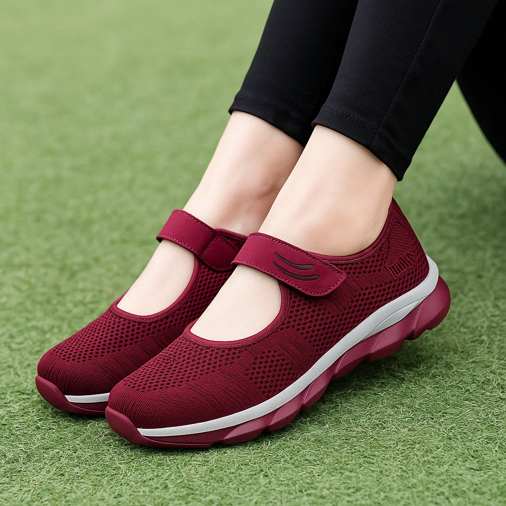 Espadrilles Femme - Velcro - Orthopédique & Respirantes-CHAUSSURES ORTHOPÉDIQUES-PARIS FEMME