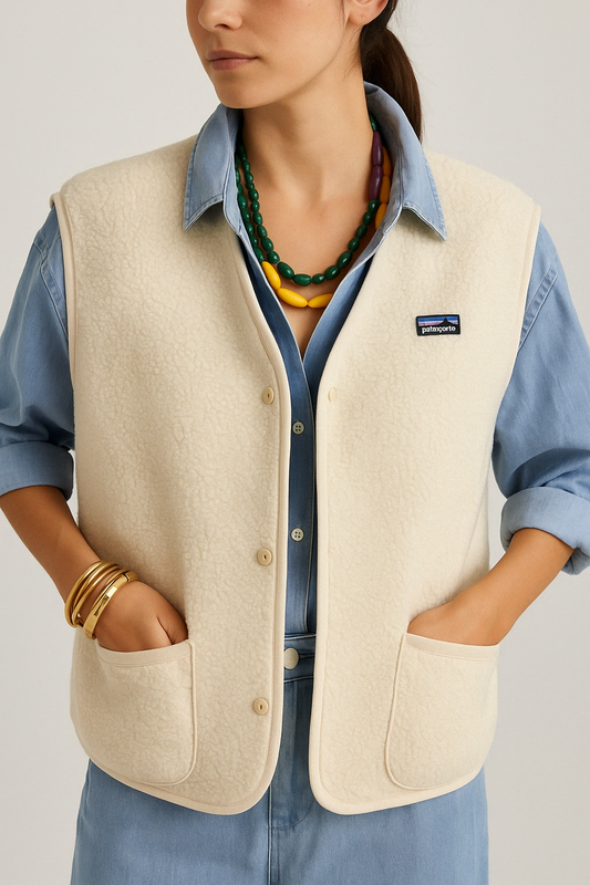 Veste sans manches décontractée pour femmes - Confort et chaleur-Vestes Élégantes pour Femmes-PARIS FEMME