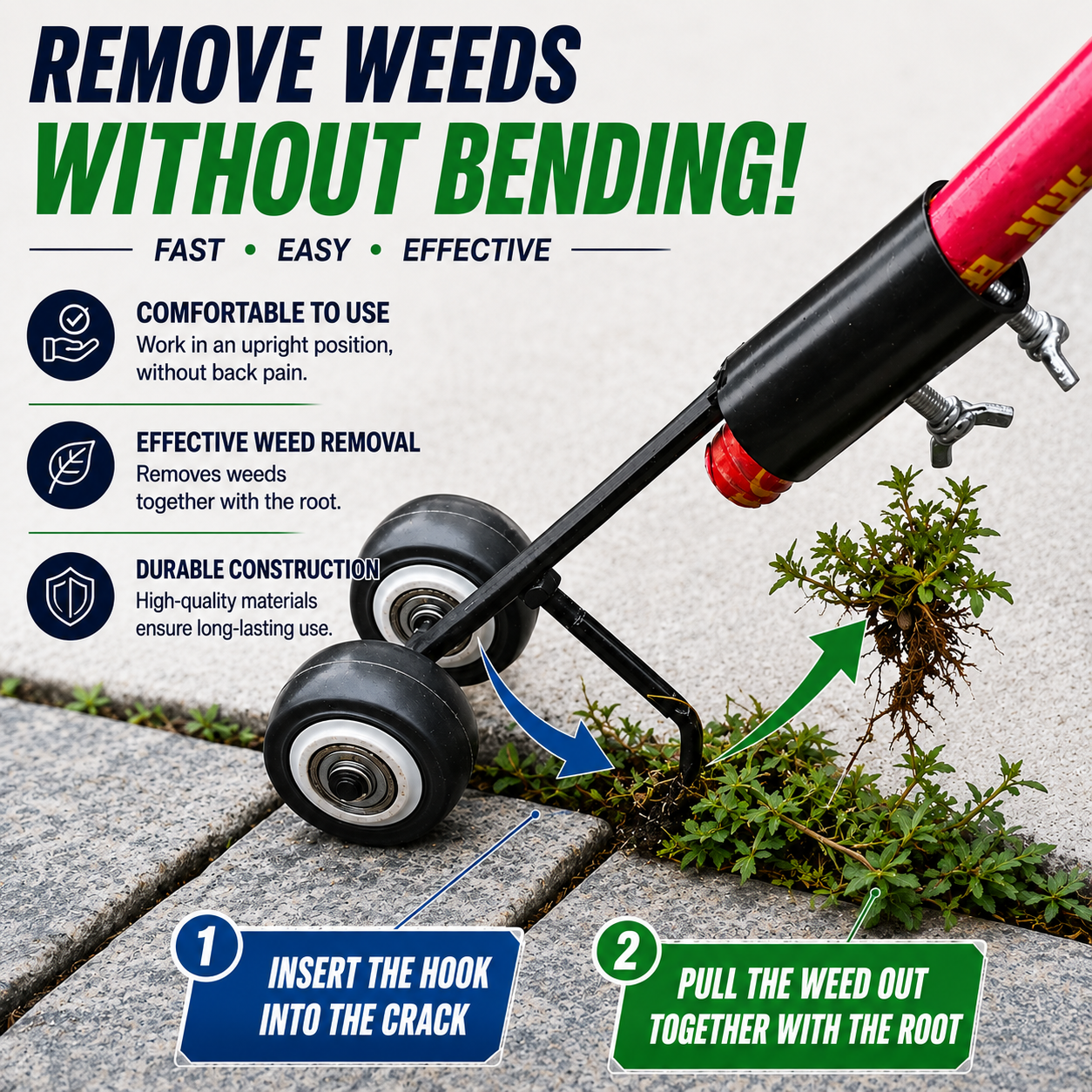 Clea | Powerful Weed Puller | Easy Weed Removal!