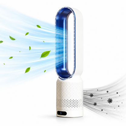 Purificateur d'air portable | Filtre HEPA, filtre à charbon | Ventilateur sans pales