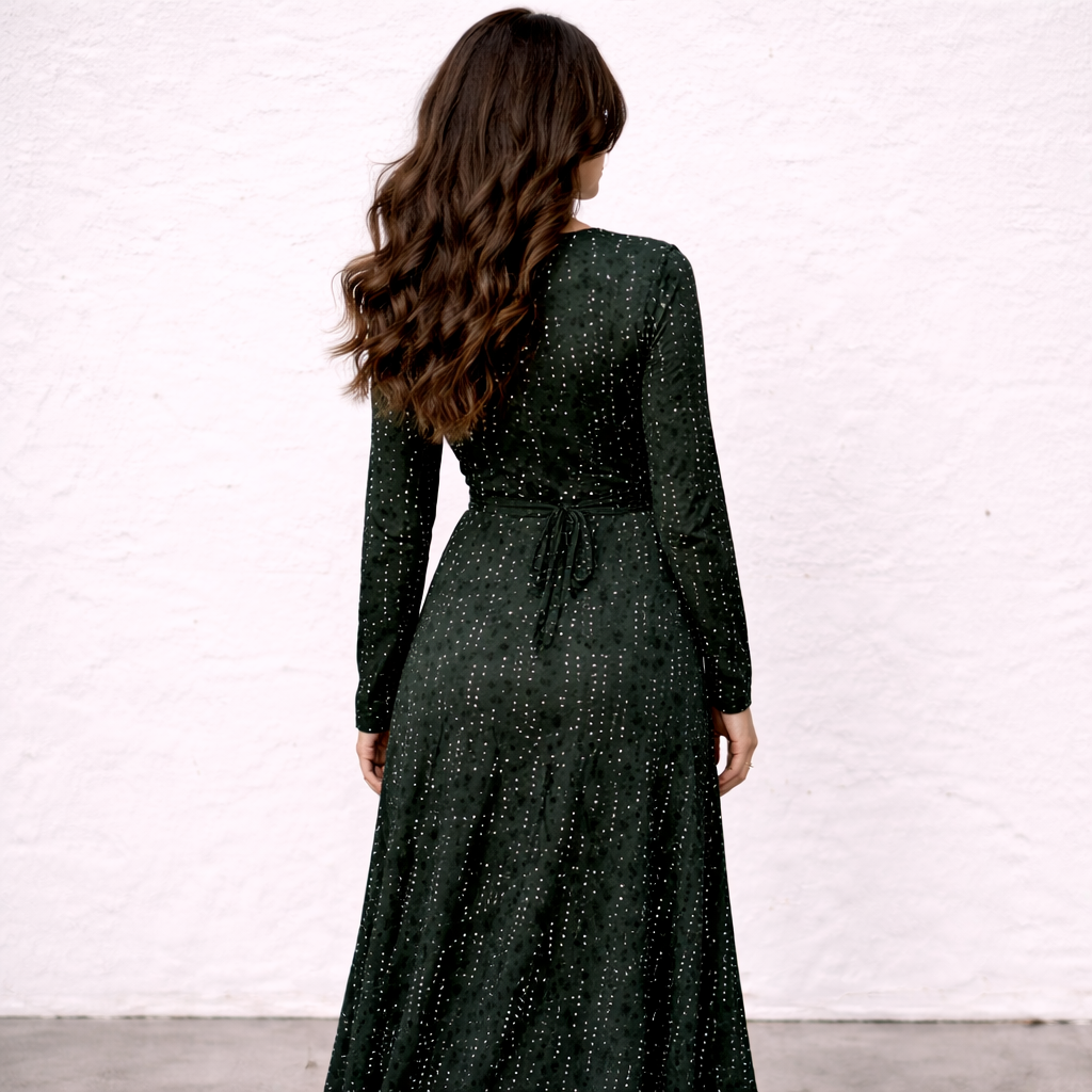 Robe à Pois | Sexy Été | Tissu Haute Qualité