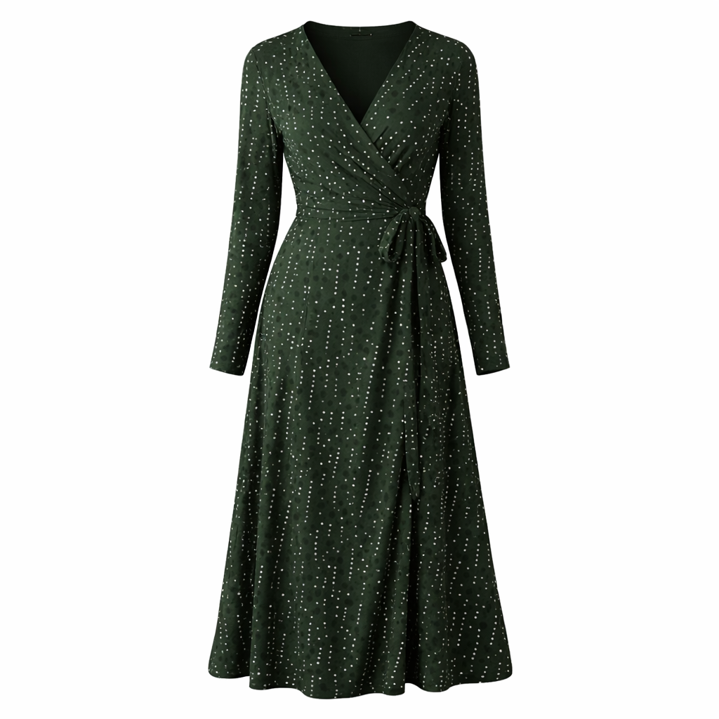 Robe à Pois | Sexy Été | Tissu Haute Qualité