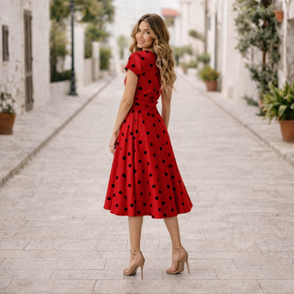 Robe à Pois | Style Élégant, Joyeux | Mode d'Été