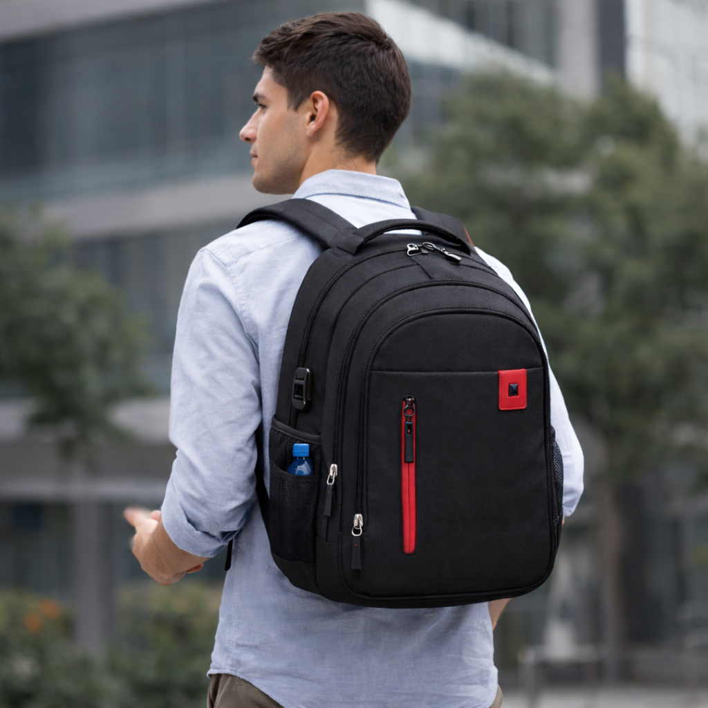 Sac à dos pour ordinateur portable | Sac à dos imperméable Oxford pour hommes, bretelles rembourrées