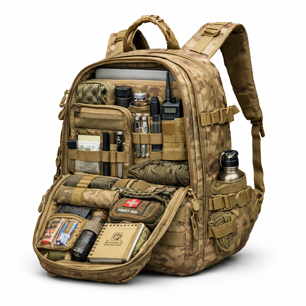 Sac à dos tactique 35L | Imperméable Randonnée Outdoor
