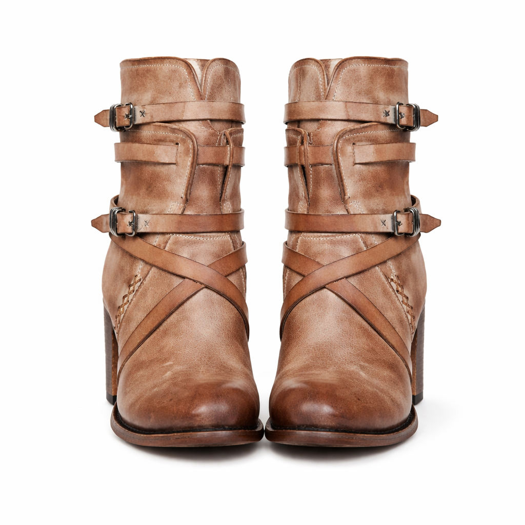Bottines Femme en Suède Élégantes