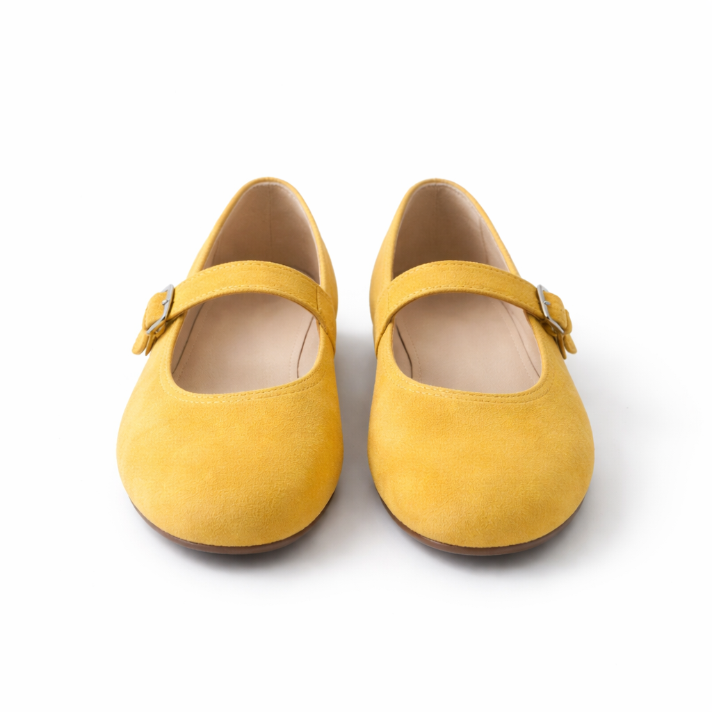 Ballerines pour femmes | Daim | Bride ajustable, Confort garanti