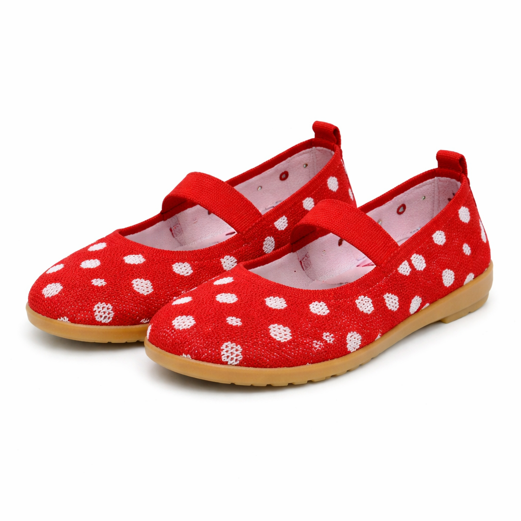Ballerines Mary Jane pour femmes | Pois | Style Casual Chic