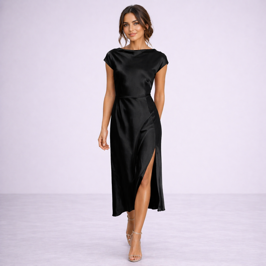 Silk Dress Glamorous Style Timeless Elegance