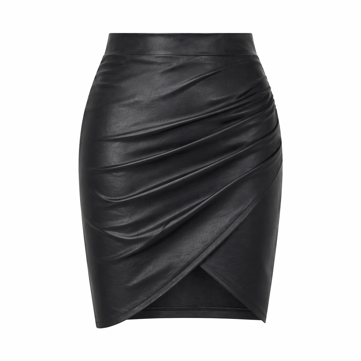 Jupe Midi Femme | Noir, Minimaliste | Design Élégant