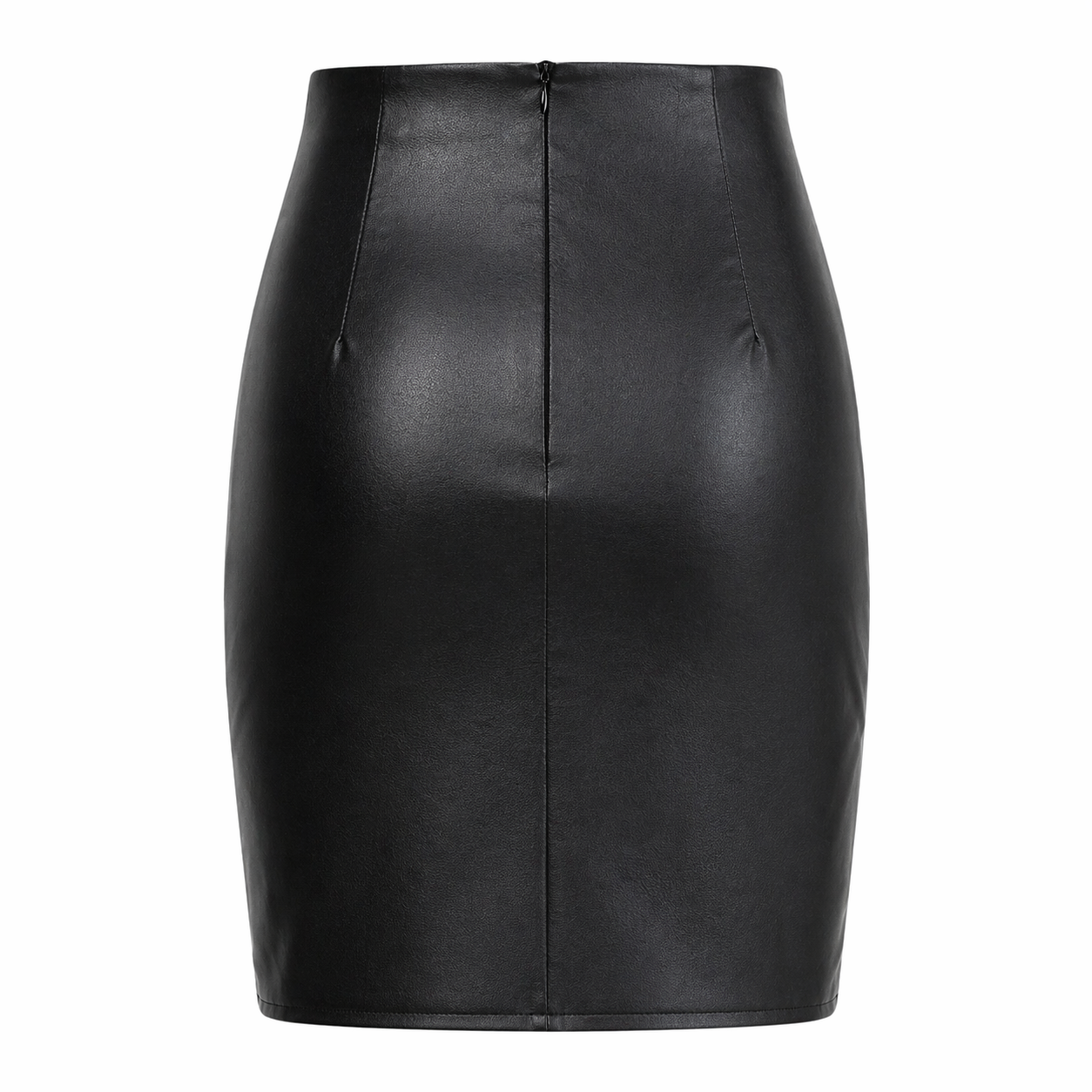 Jupe Midi Femme | Noir, Minimaliste | Design Élégant