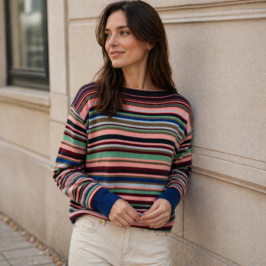 T-shirt en Jersey Élégant - Manches Longues - Confortable & Stylé