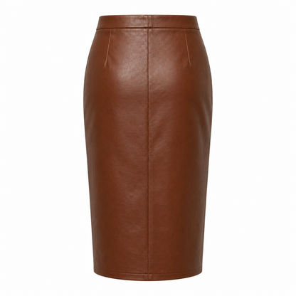 Jupe Midi Plissée | Fente Avant | Style Été Femme