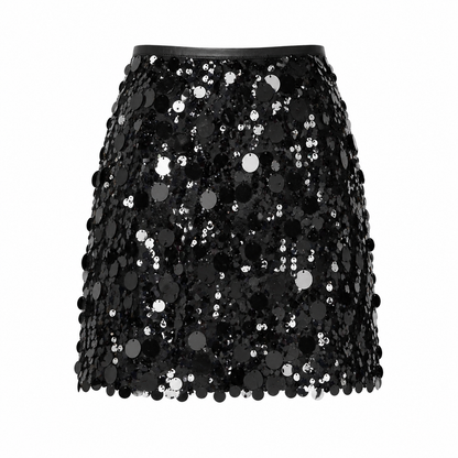 Mini Jupe | Glamour, Ajustée | Noir