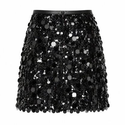 Mini Jupe | Glamour, Ajustée | Noir