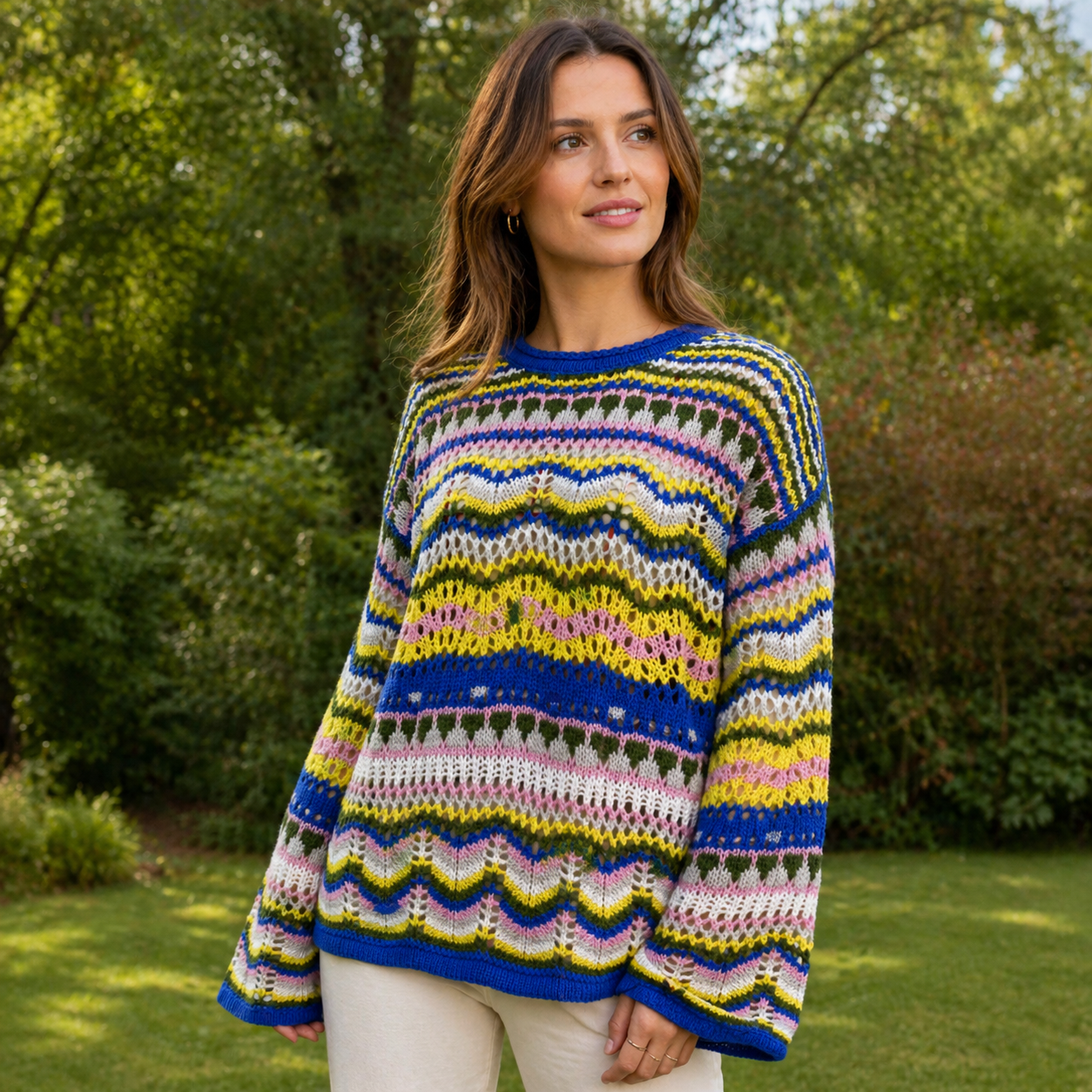 Pull décontracté tendance pour femmes - Confortable - Élégant - Respirant