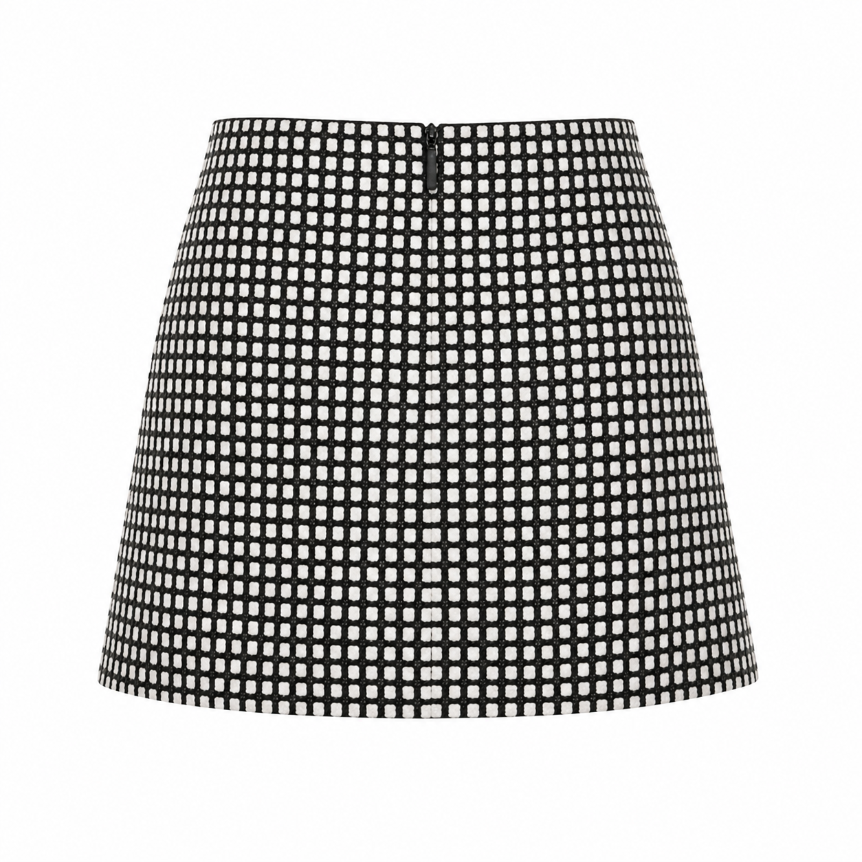 Mini Jupe Glamour | Taille Haute, Design Résille Scintillant