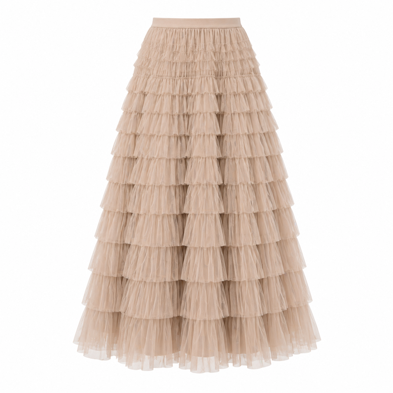 Jupe Midi Tulle | Style Fluide | Design Polyvalent
