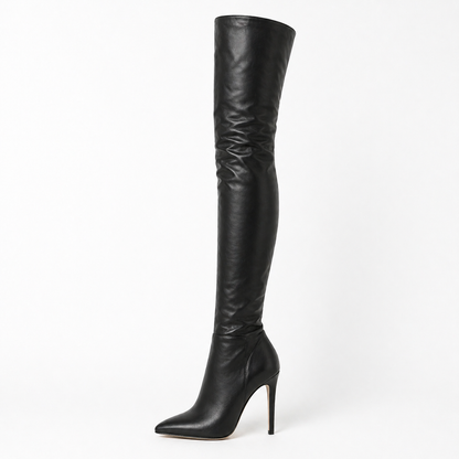 Cuissardes Femme Talon Aiguille Genou