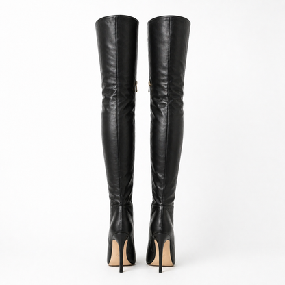 Cuissardes Femme Talon Aiguille Genou