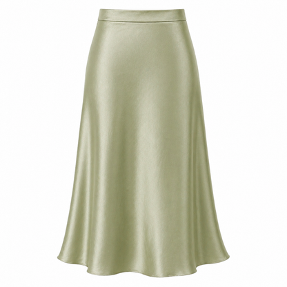 Jupe Midi Taille Haute | Style Fluide | Confort Assuré