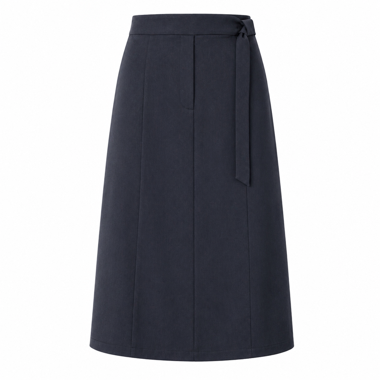 Jupe Midi Femme | Taille Ajustable | Gris Foncé