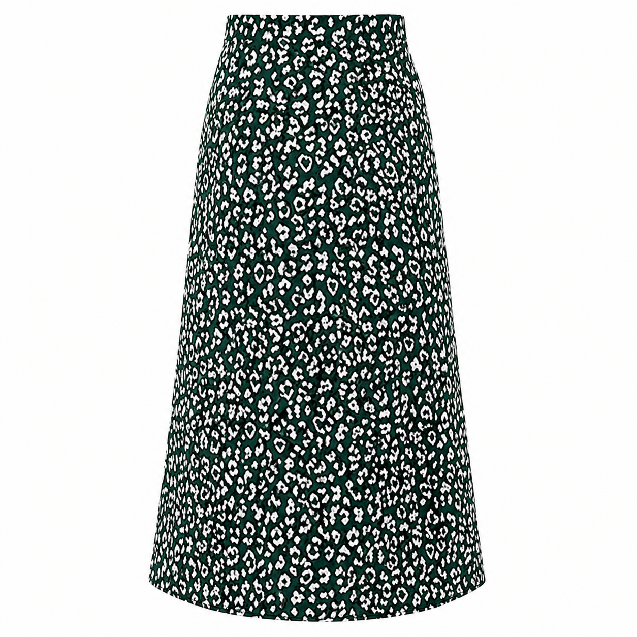 Jupe Maxi | Imprimé Léopard Unique | Fente Haute