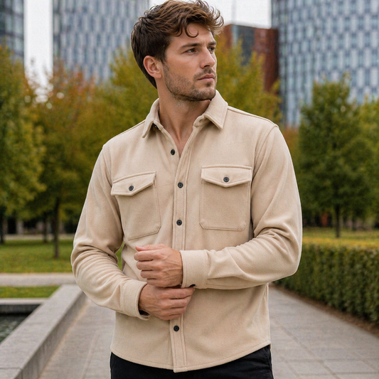 Chemise élégante pour l'automne - Confortable - Élégance intemporelle