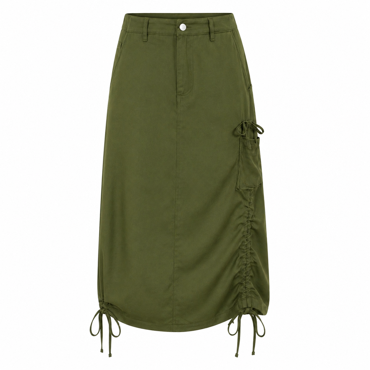 Jupe Midi Utility | Design Polyvalent | Tissu Premium