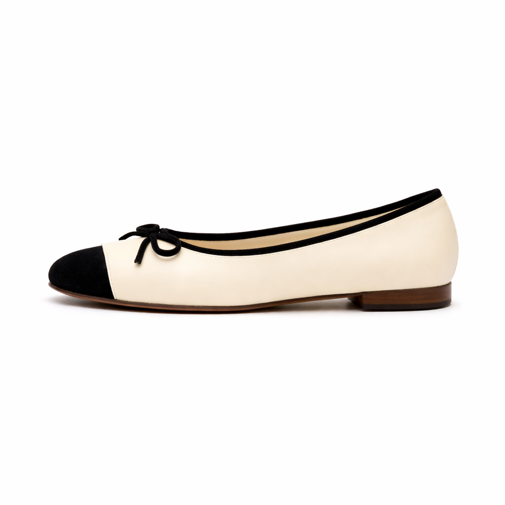 Ballerines pour Femmes | Nœud Élégant, Confort Assuré | Glissement Léger