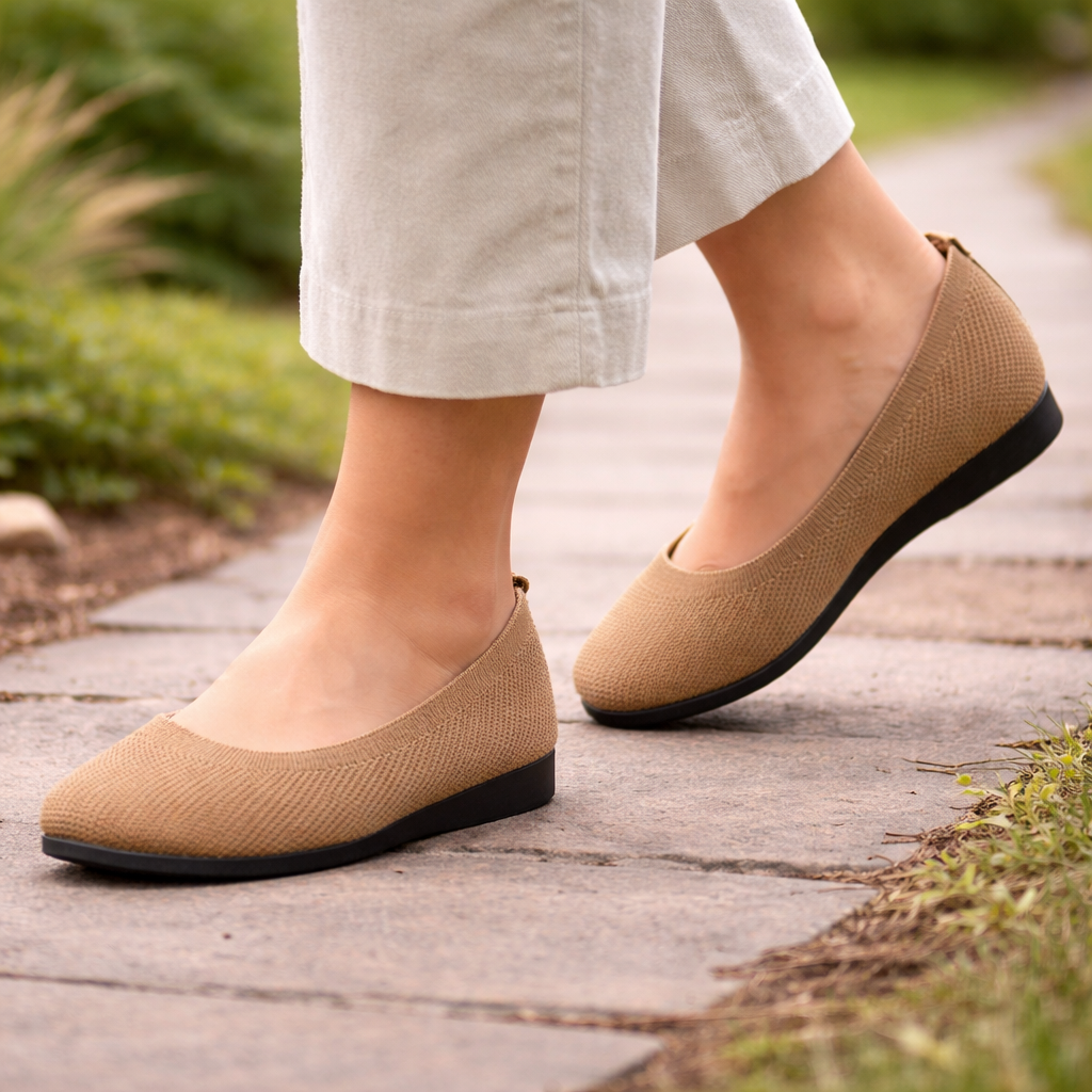 Ballerines Femme | Minimaliste Chic | Semelle Souple, Confort Optimal